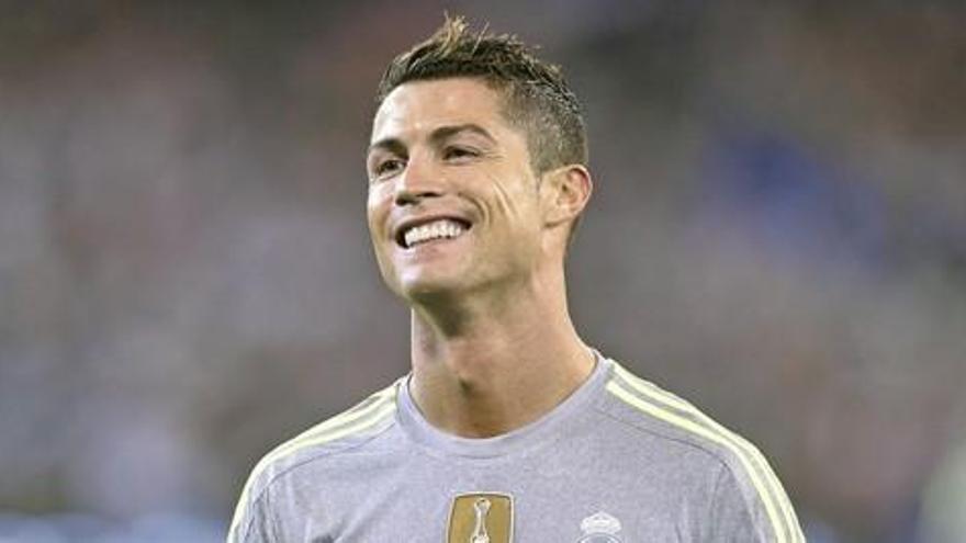 Cristiano Ronaldo, delantero del Madrid.