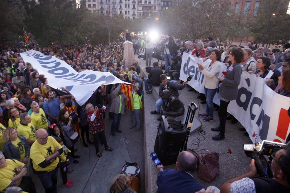 Concentració a Girona