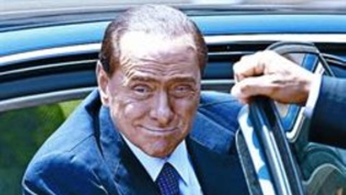 Polémico 8 Berlusconi, el pasado 8 de julio en Villa Madama (Roma).