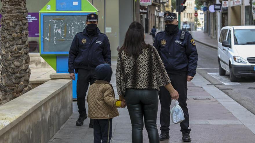 La Policía Local esta semana en Elche