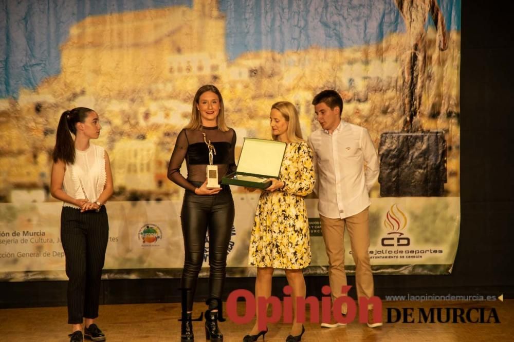 Gala de premios al Deporte murciano en Cehegín