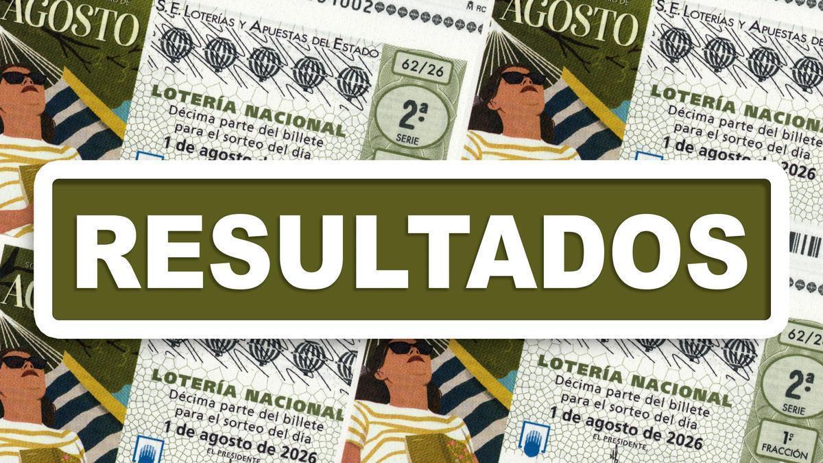 Sorteo Extraordinario de Agosto de la Lotería Nacional.