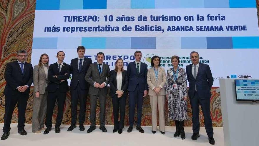 Acto de presentación de Turexpo Galicia, ayer, en la Feria Internacional de Turismo de Madrid.