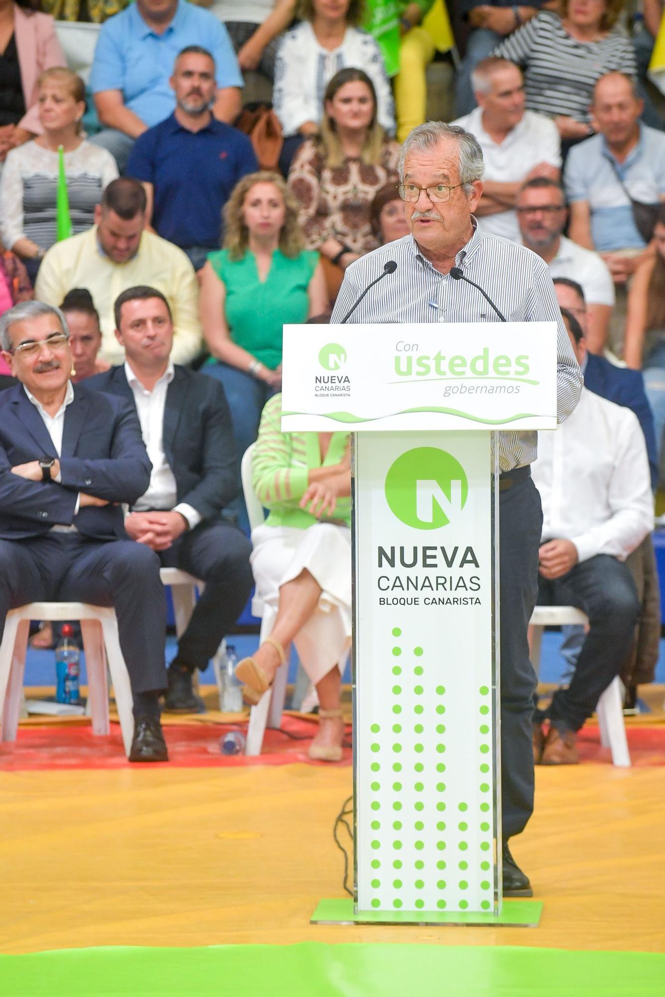 Presentación de candidaturas de Nuevas Canarias a las elecciones del 28M