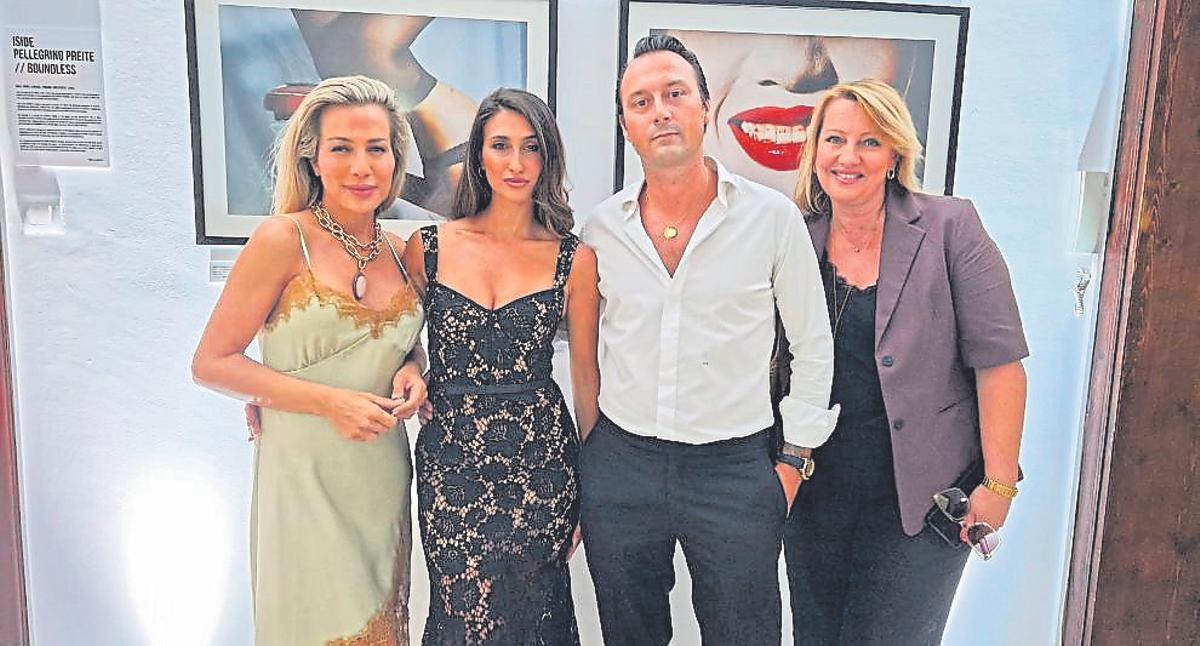 Martina Benvenutto, Iside Pellegrino, Roberto Zampierto y Lucie Balaguer.