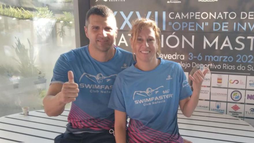 El nedador Sergi Aznar suma dues medalles d’or a Pontevedra