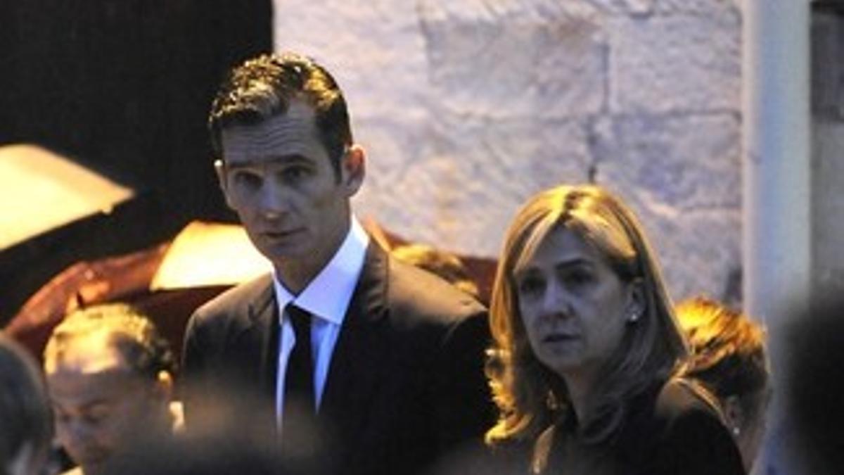 La infanta Cristina e Iñaki Urdangarin, el pasado mayo.