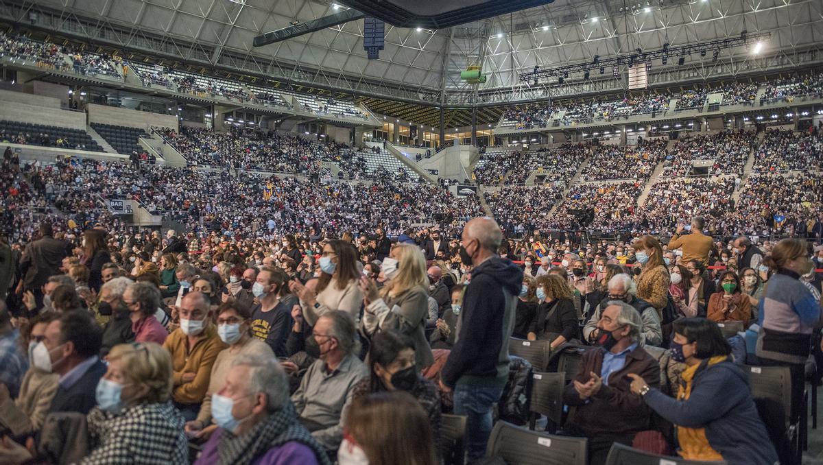 Lluís Llach, 15 años después en el Palau Sant Jordi