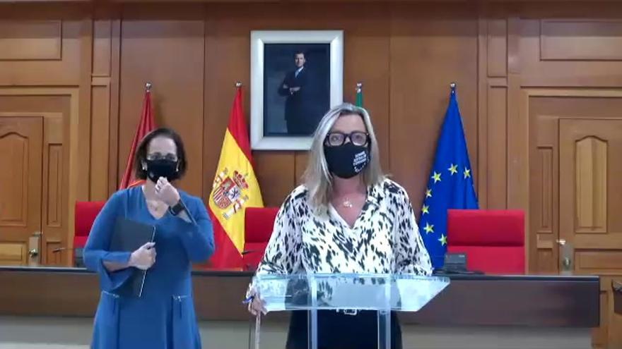Rueda de prensa en el Ayuntamiento de Córdoba sobre el Plan de Choque contra el covid