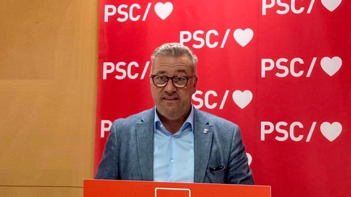 Jordi Riba, diputat del PSC a l'Anoia