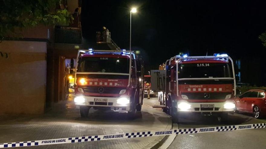 L&#039;incendi va tenir lloc a l&#039;avinguda de Francesc Macià d&#039;Olesa