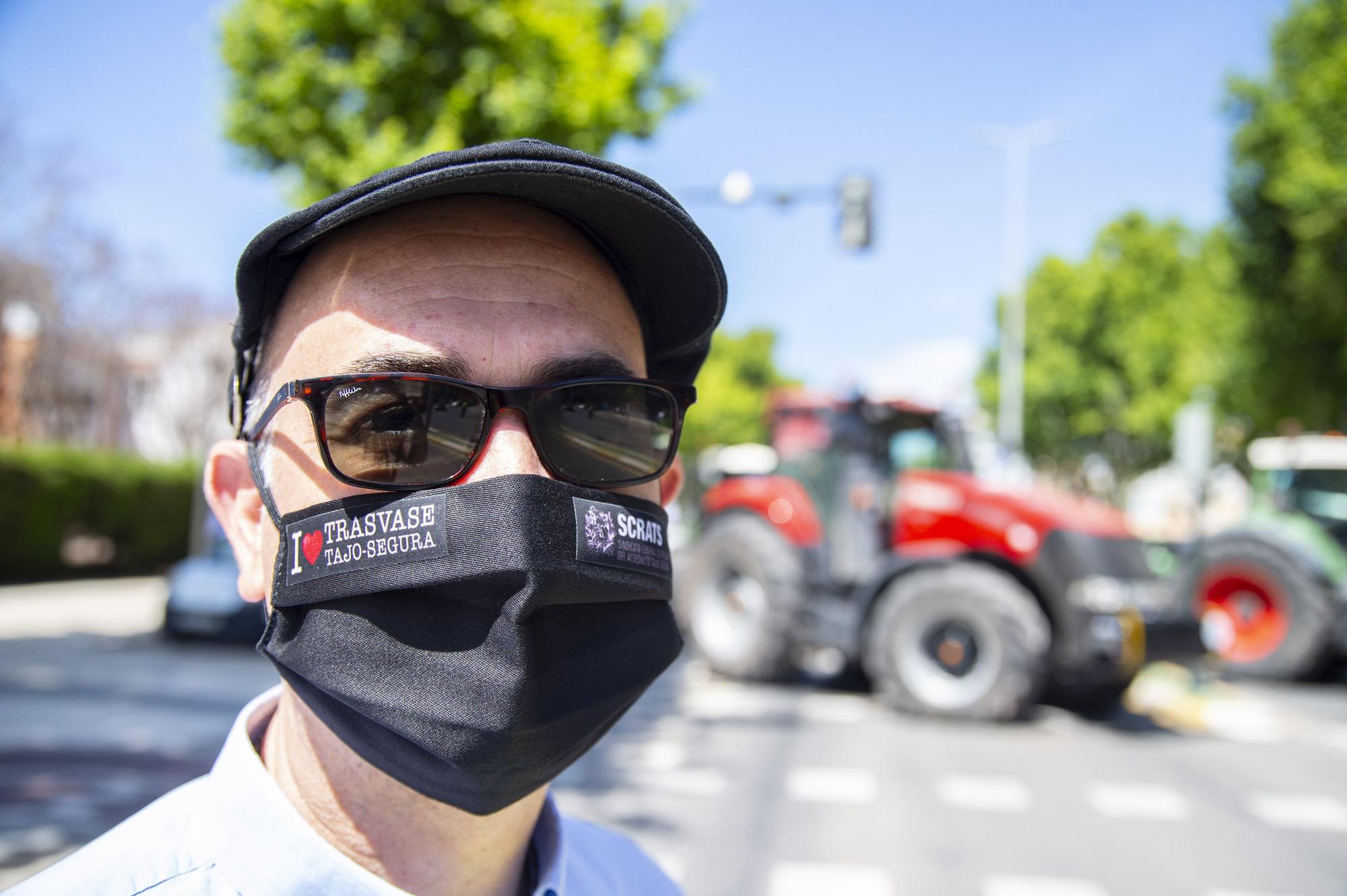 Protesta en defensa del Trasvase en Cartagena