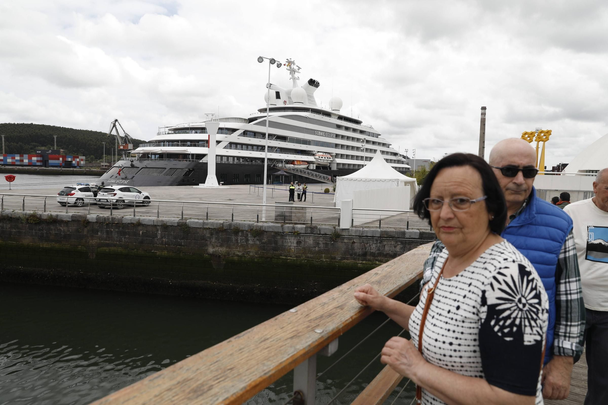 EN IMÁGENES: El impresionante crucero de lujo "Scenic Eclipse" en Avilés