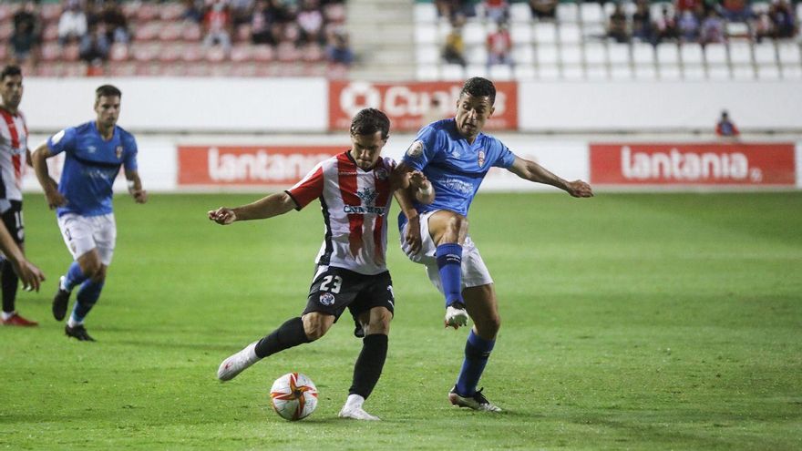 El Zamora CF sucumbe ante el acierto de la UD Logroñés (1-4)