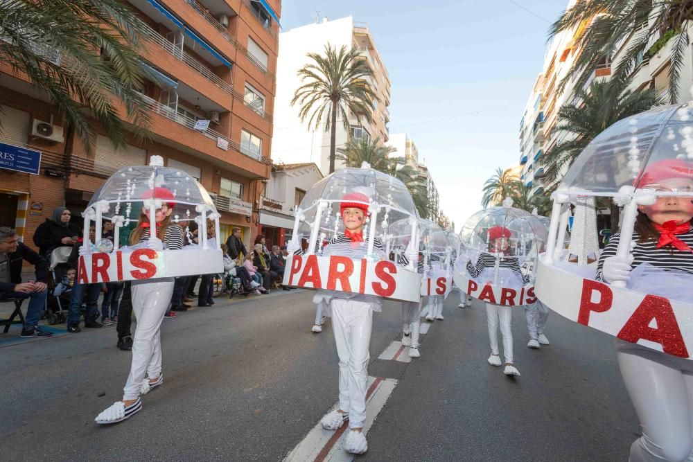 Cabalgata de disfraces de las Fallas de Gandia