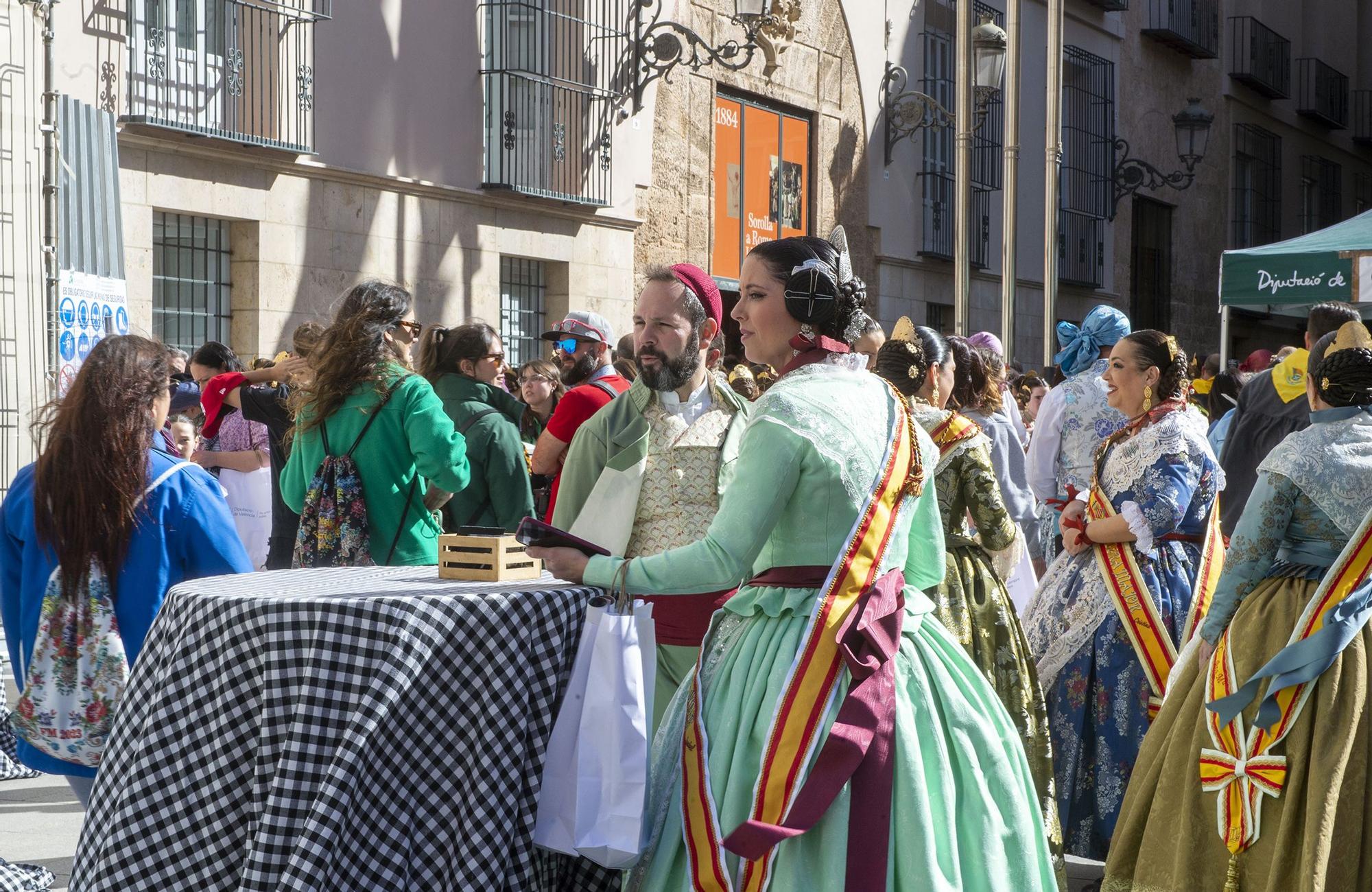 Fiesta Fallera en la Diputació