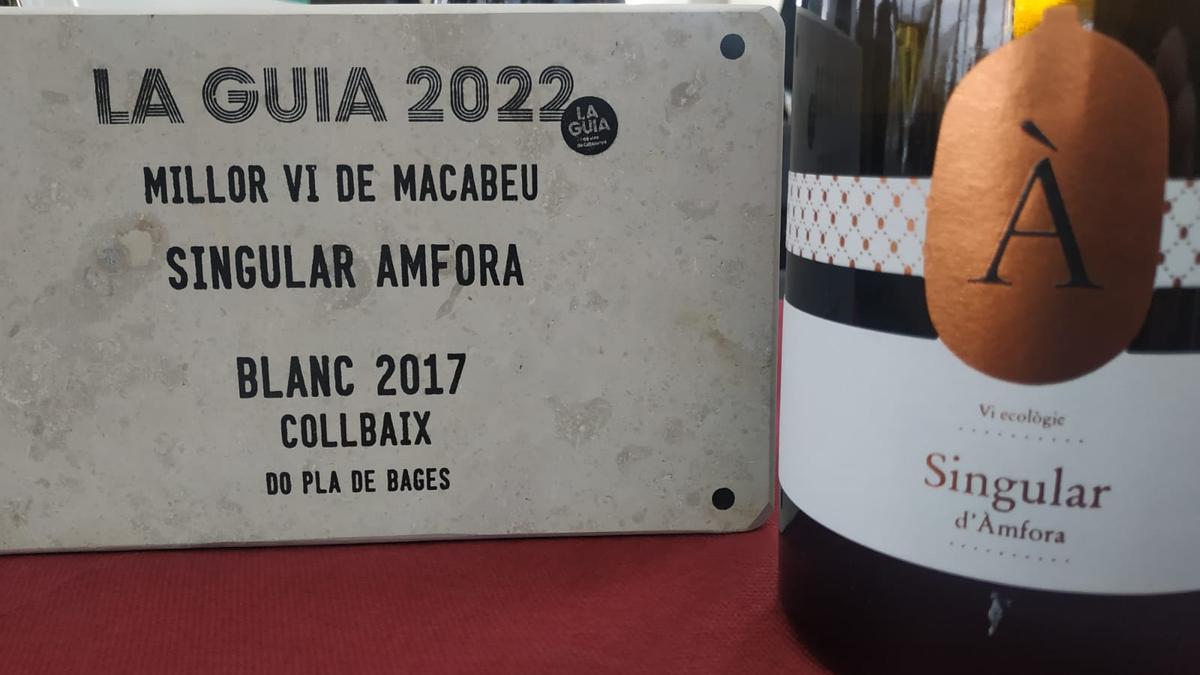 El Singular Àmfora Blanc 2017