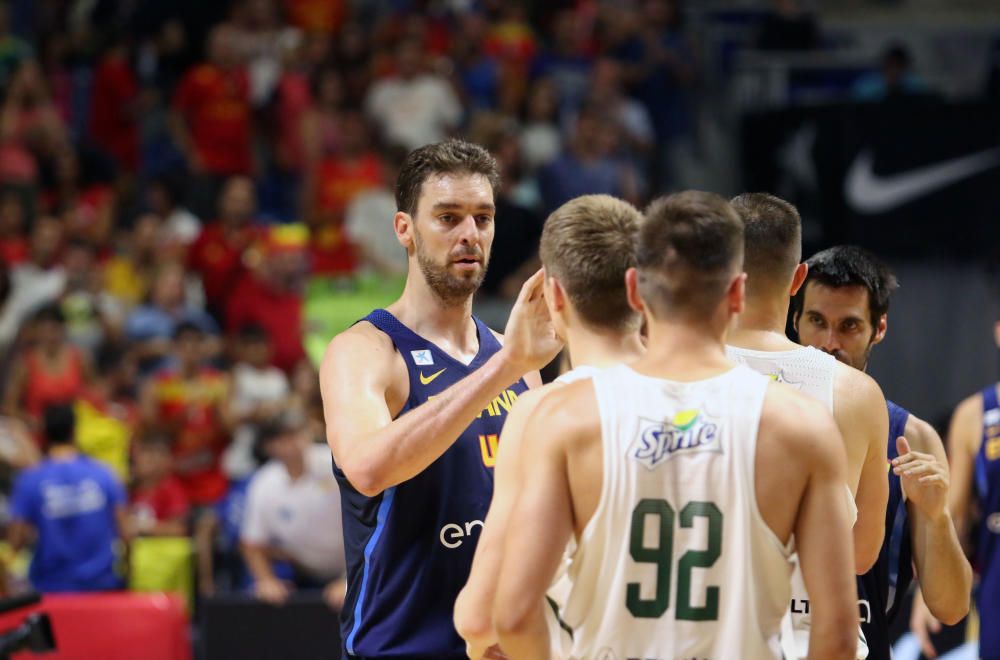 Fotos del España 76-78 Lituania, disputado en el Carpena