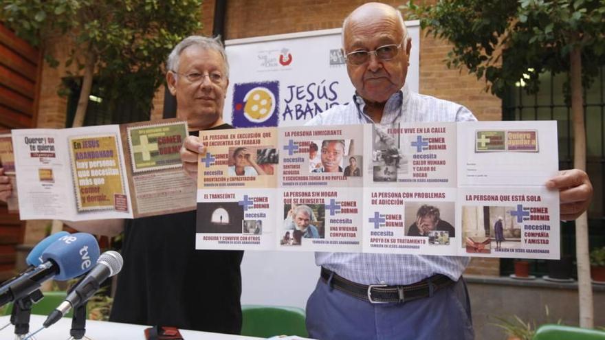 Jesús Abandonado lanza una campaña para dar a conocer todo lo que hacen