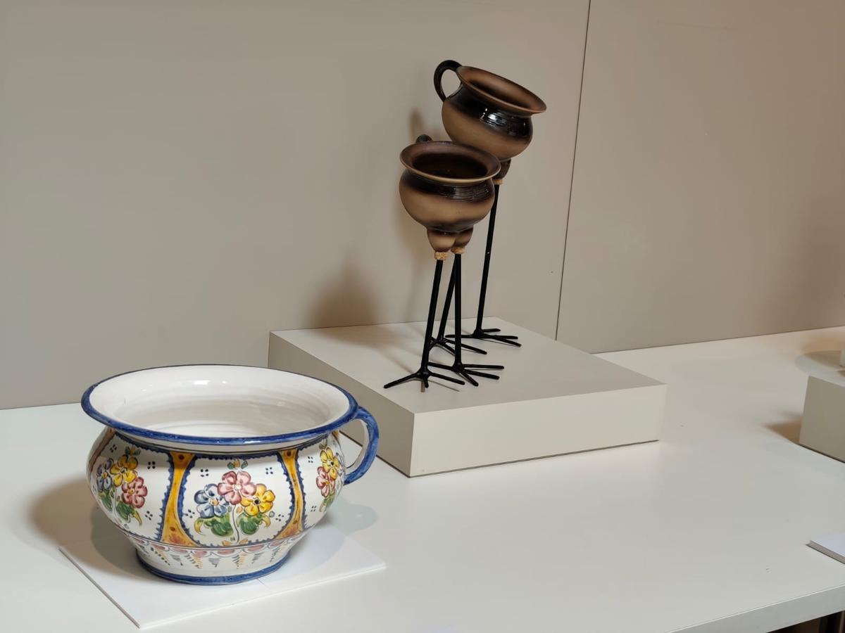 Algunas de las piezas presentadas.