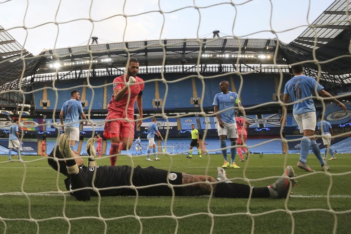 Las imágenes del Manchester City - Real Madrid Las imágenes del Manchester City - Real Madrid