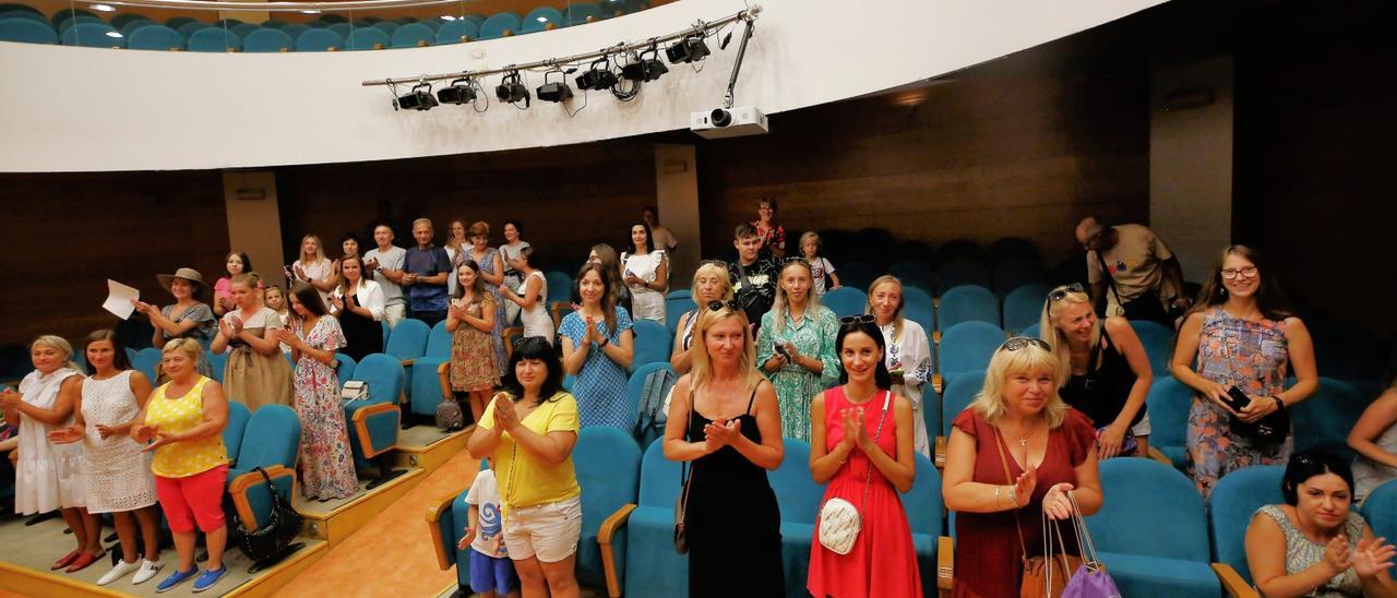 Acto de entrega de los diplomas en el Palacio de la Música