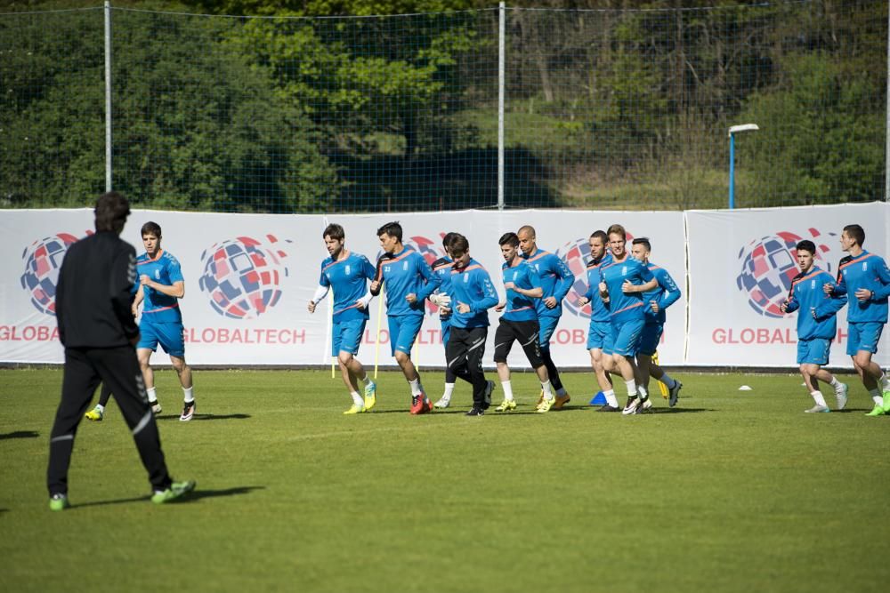 Entrenamiento del Real Oviedo