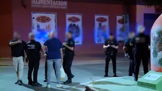 Vigilancia y control policial en Torre Pacheco (Murcia) tras los altercados