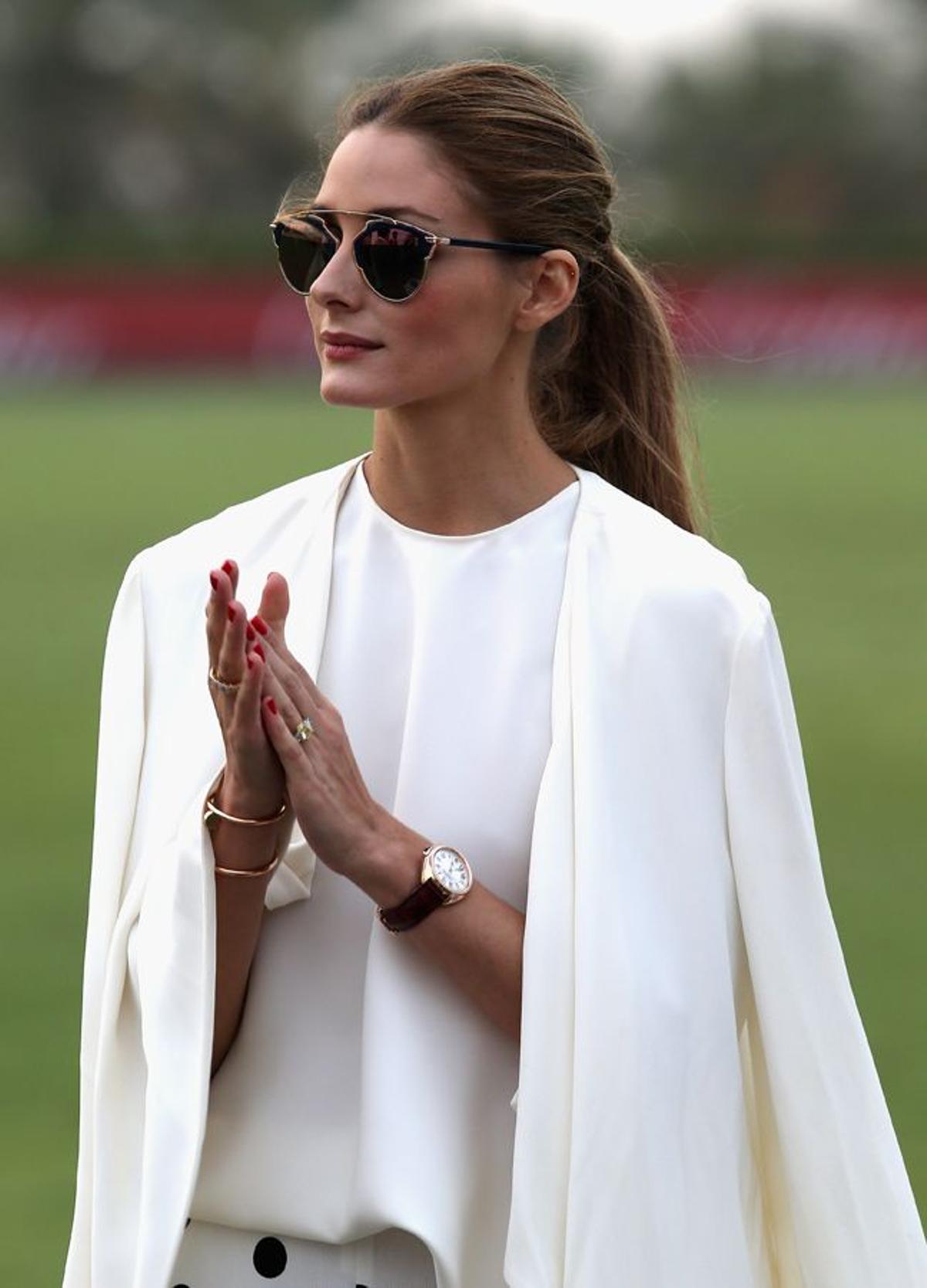 La coleta deshecha de Olivia Palermo
