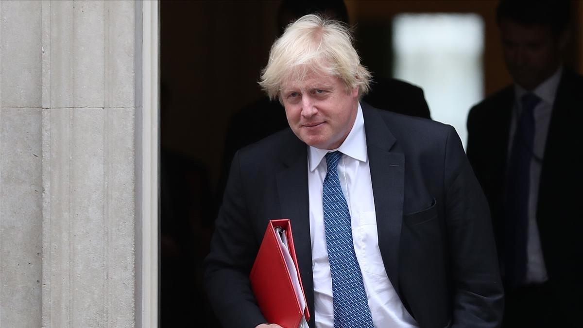 Boris Johnson, en Downing Street