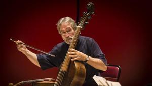 Jordi Savall, en el Festival de Torroella de Montgrí en el 2016.