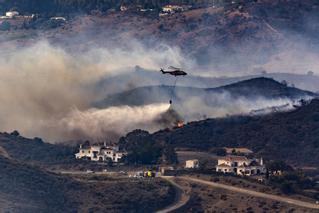 Extinguido el incendio que se declaró el domingo en la Sierra de Mijas