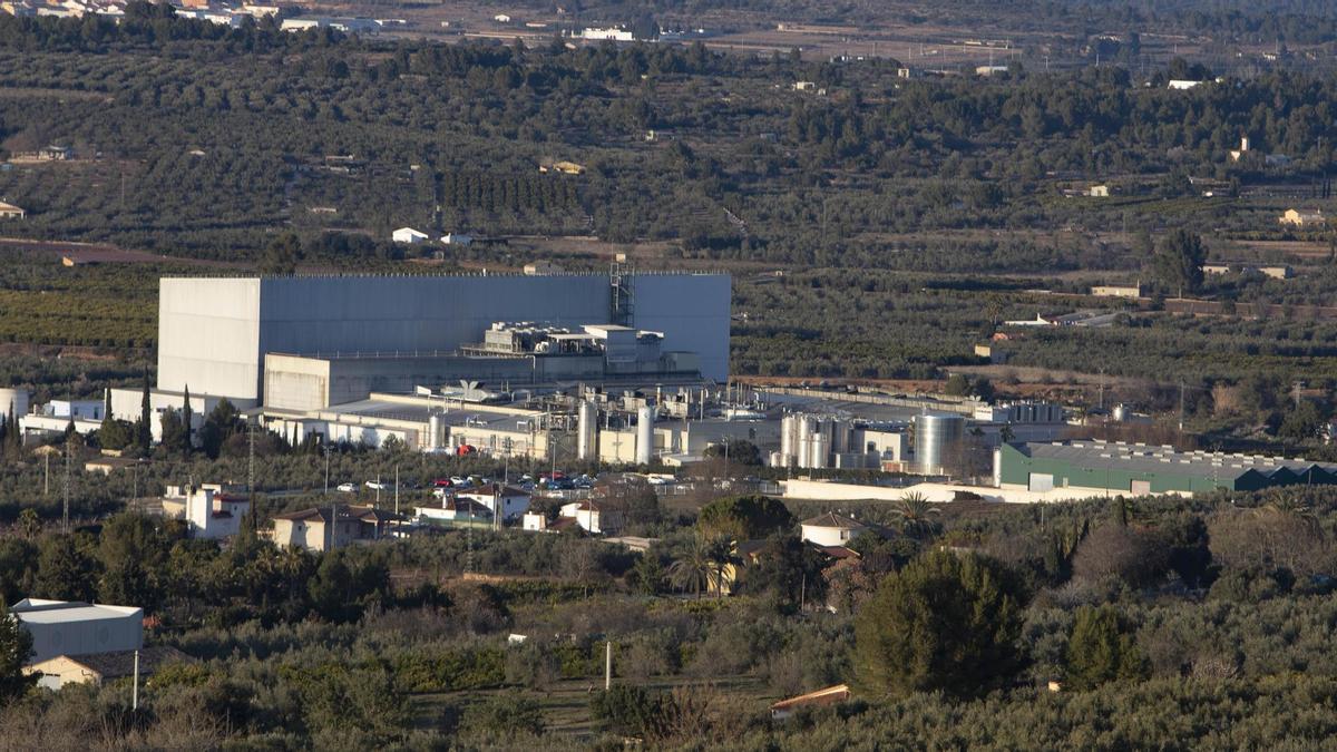 Las instalaciones de Cobopa en Enguera