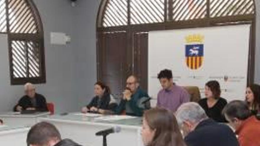Imagen de un pleno del Ayuntamiento de Sant Joan.