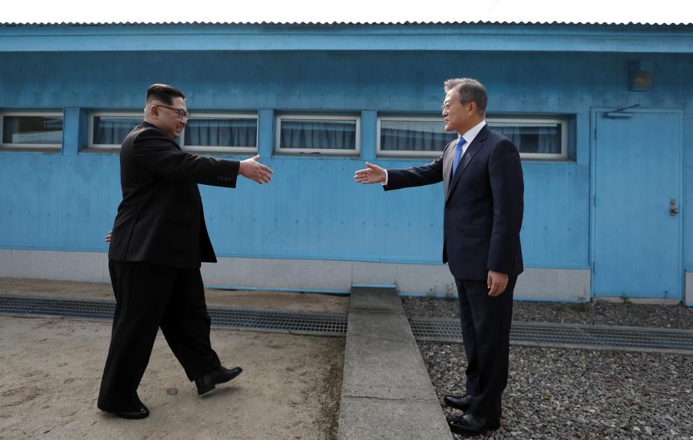 Encuentro entre Kim Jong-un y Moon Jae-in