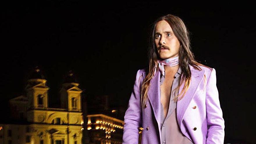 Jared Leto, vestido por Alessandro Michele.