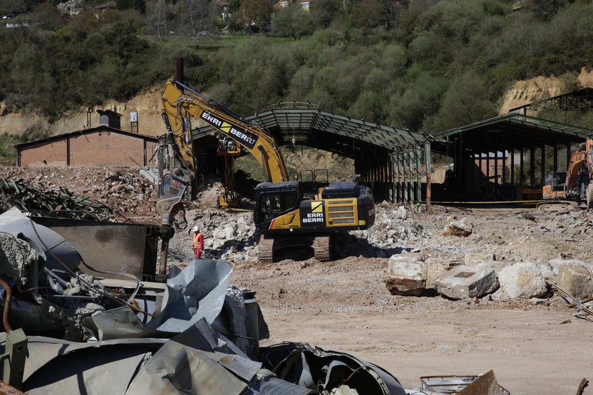 Las obras del parque de baterías de Pontón de Vaqueros.
