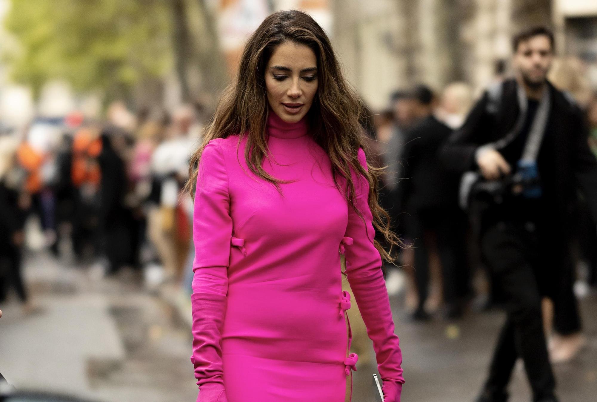 Vestidos rosa fucsia de Zara