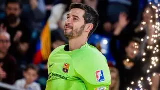 Sergi Fernández, mejor portero de la OK Liga por segundo año consecutivo