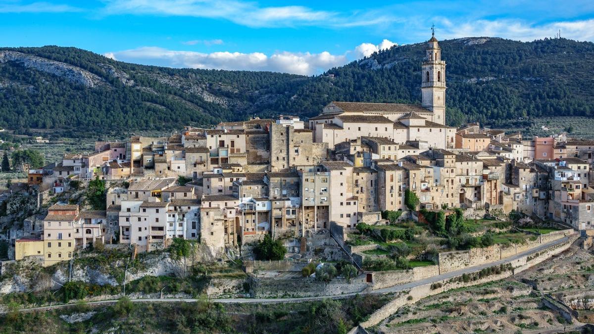 Bocairent desde la ladera