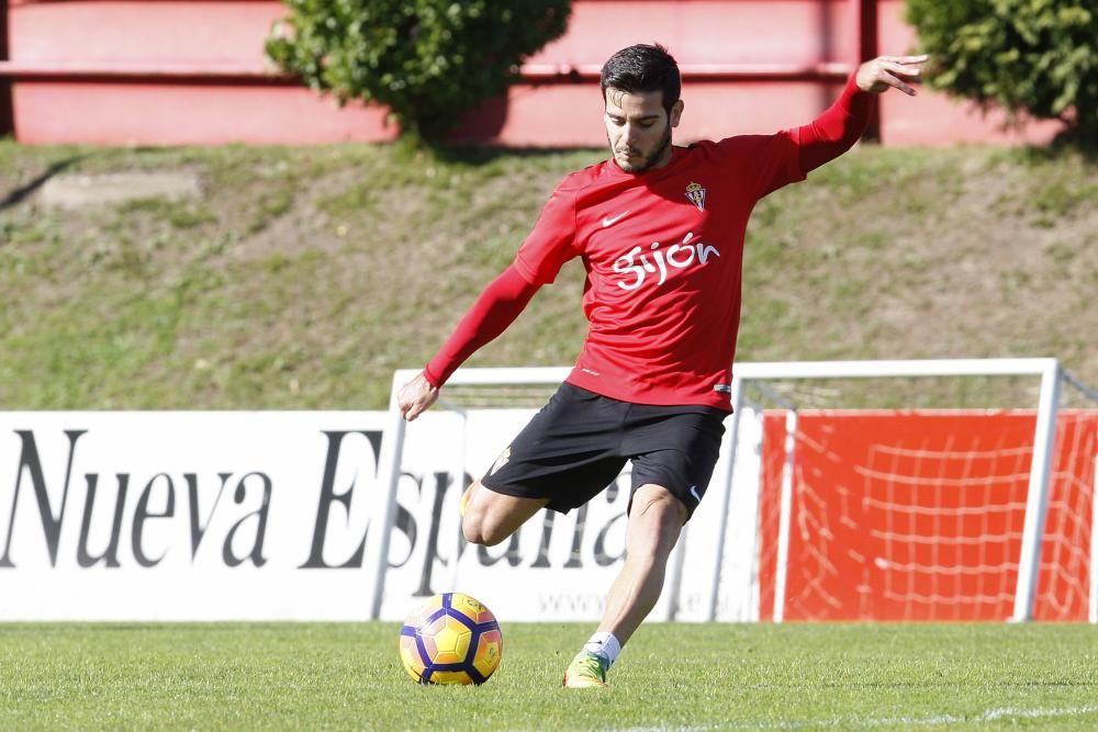 Entrenamiento del Sporting