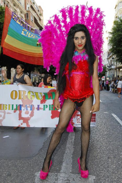 Manifestación del Orgullo LGTBi en Valencia