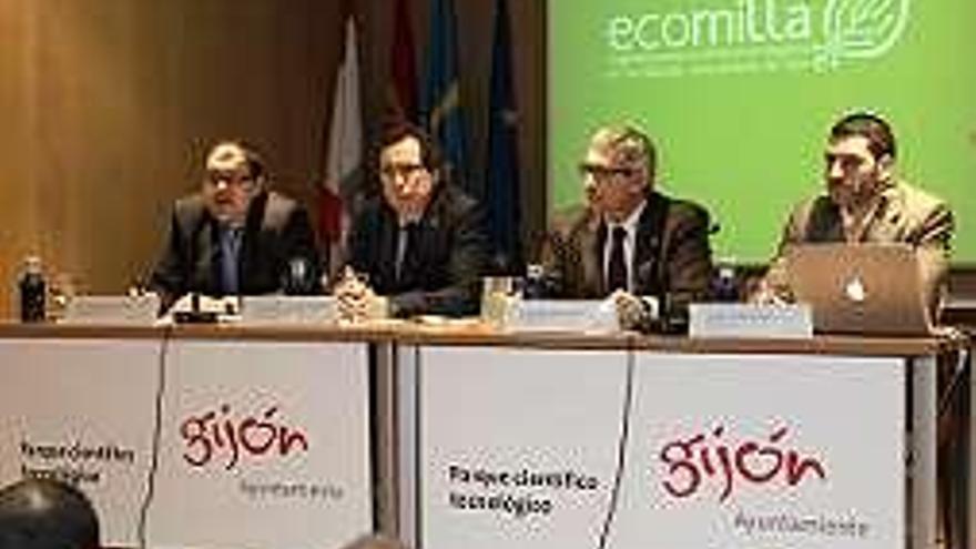 La presentación del proyecto «Ecomilla», la pasada semana.