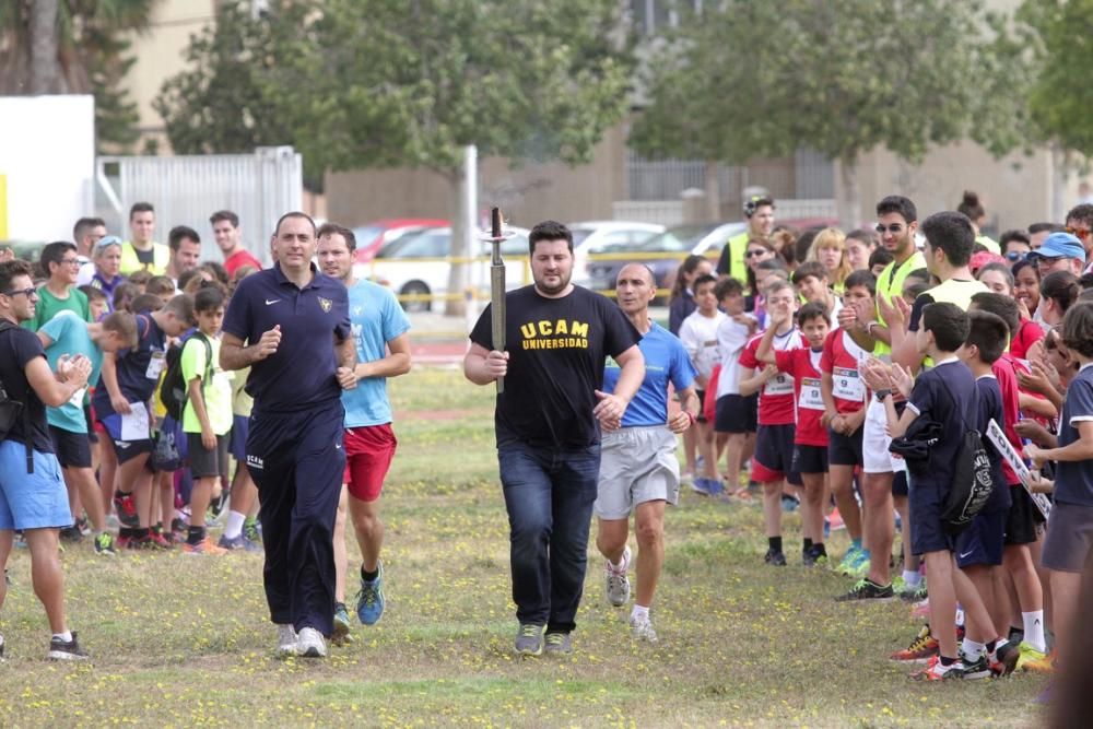 Competición escolar de Atletismo en Cartagena