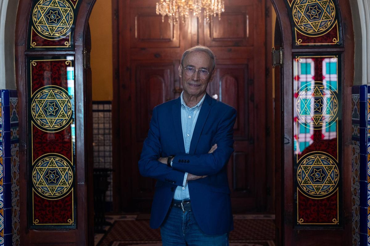 Ciprià Ciscar, fotografiado para la entrevista.