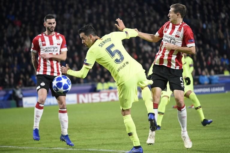 Champions League: PSV - Barcelona