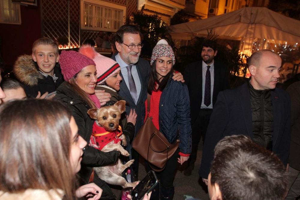 Rajoy visita por sorpresa Cartagena