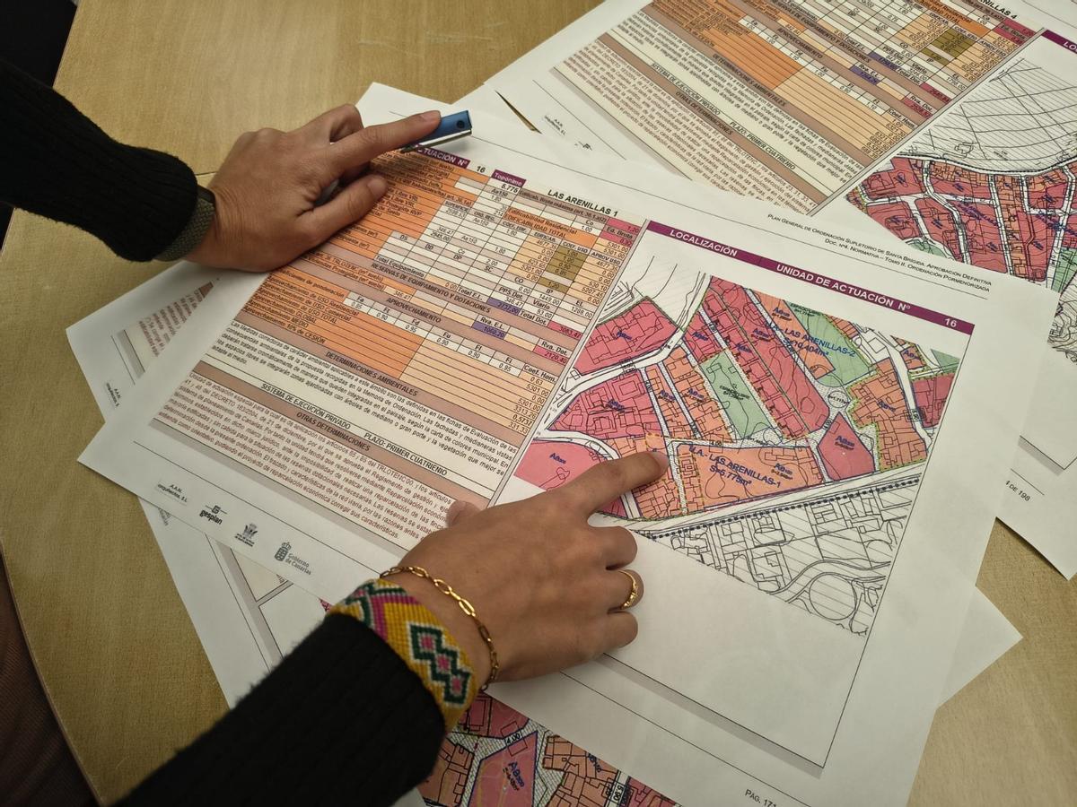 Planillo de las actuaciones que se pretenden hacer en la zona