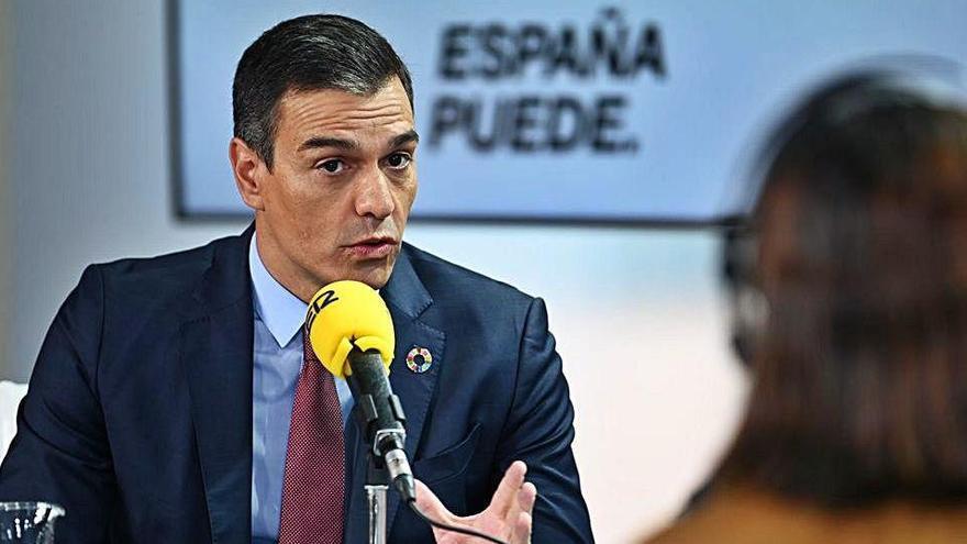 El president del Govern espanyol, Pedro Sánchez