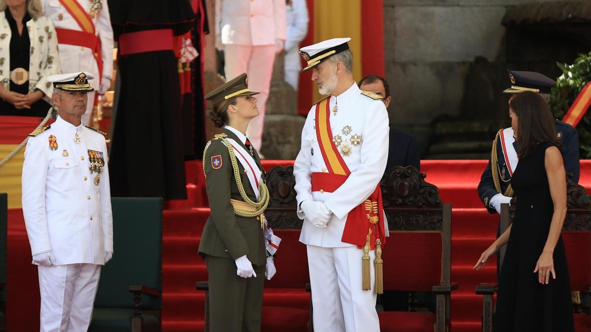 La princesa Leonor retoma este jueves su formación militar